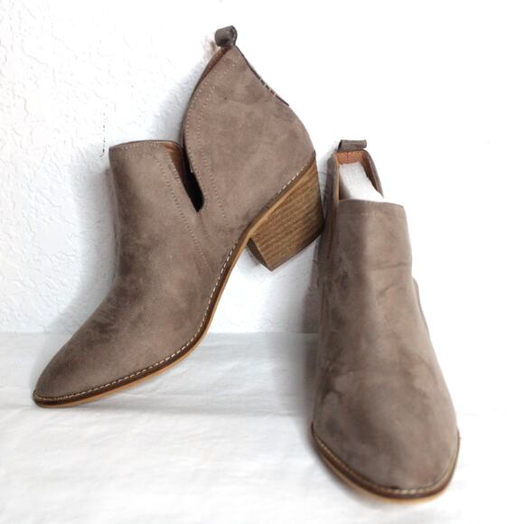 Corkys Stassi Ankle Slit Slide In Booties Size 11 NWOB - Picture 1 of 6